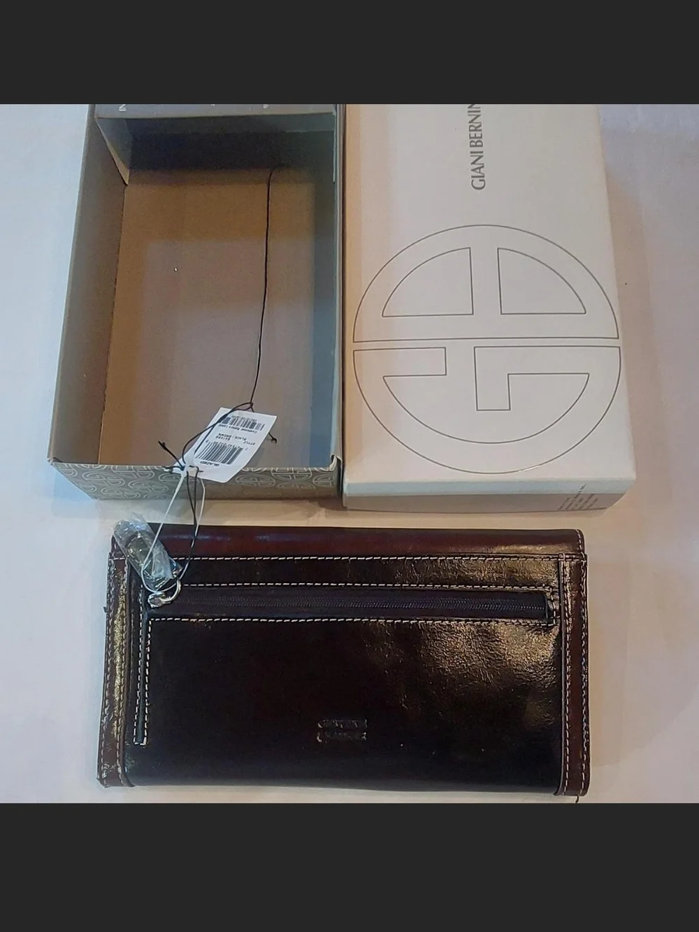 Giani Bernini Brown Leather Womans Wallet